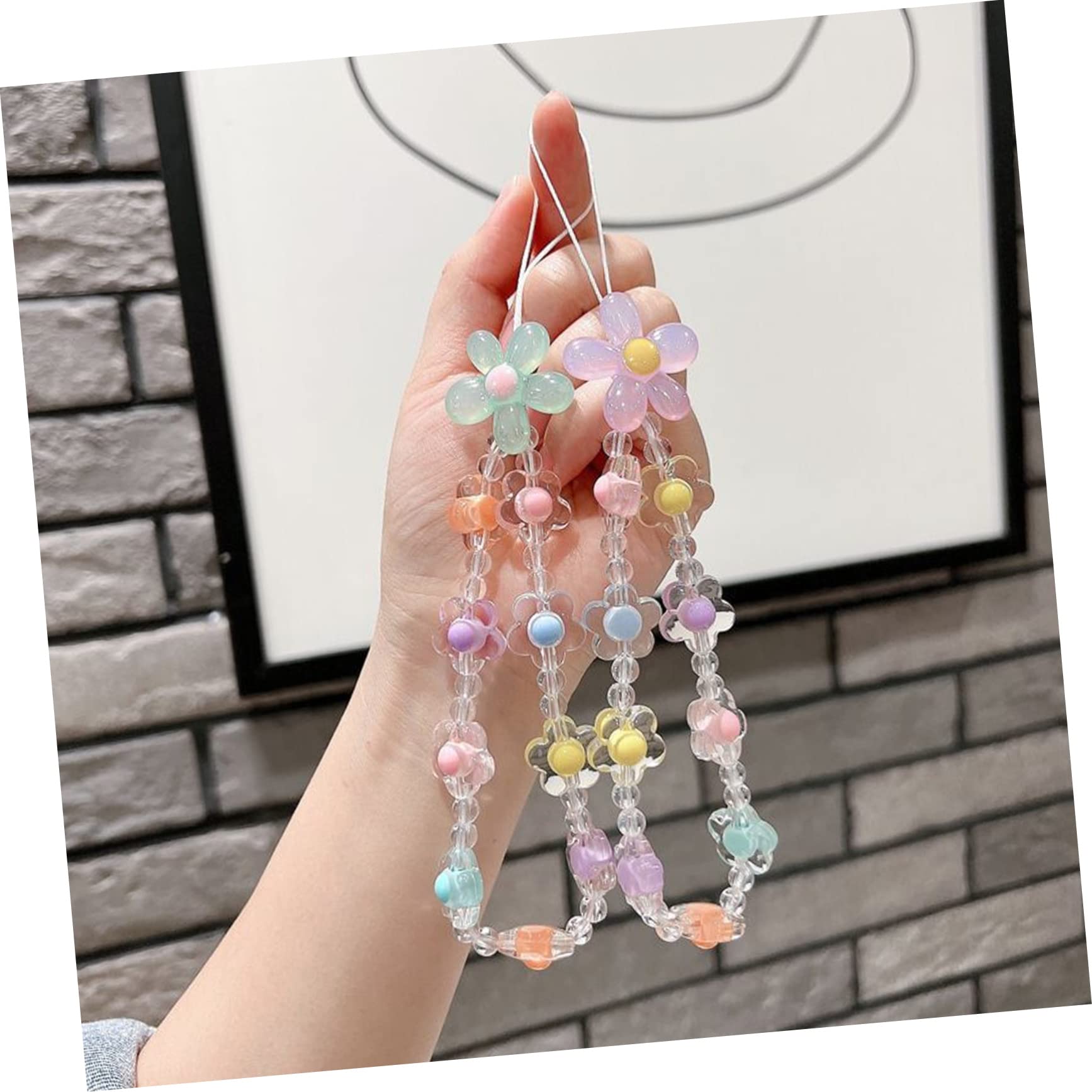 Mikikit 18pezzi Decorativi Per Smartphone Accessori Per Tracolla e Decorazione