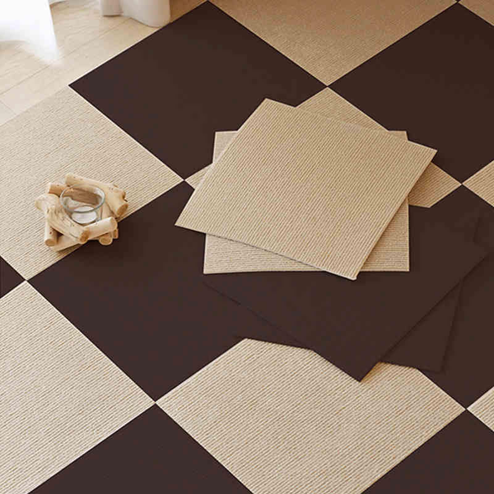 Teppichfliesen Weich,Teppichfliesen Selbstliegend,Teppichfliesen FüRs Badezimmer,Teppichfliesen 30x30cm,Anti-Rutsch,Verschleißfest,Antistatisch,Für Büro Gewerbe Schlafzimmer Flur