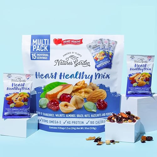 Miniatura 9 de Natures Garden Heart Mezcla Saludable de servido individual - 84 onzas 12 onzas x 7 unidades