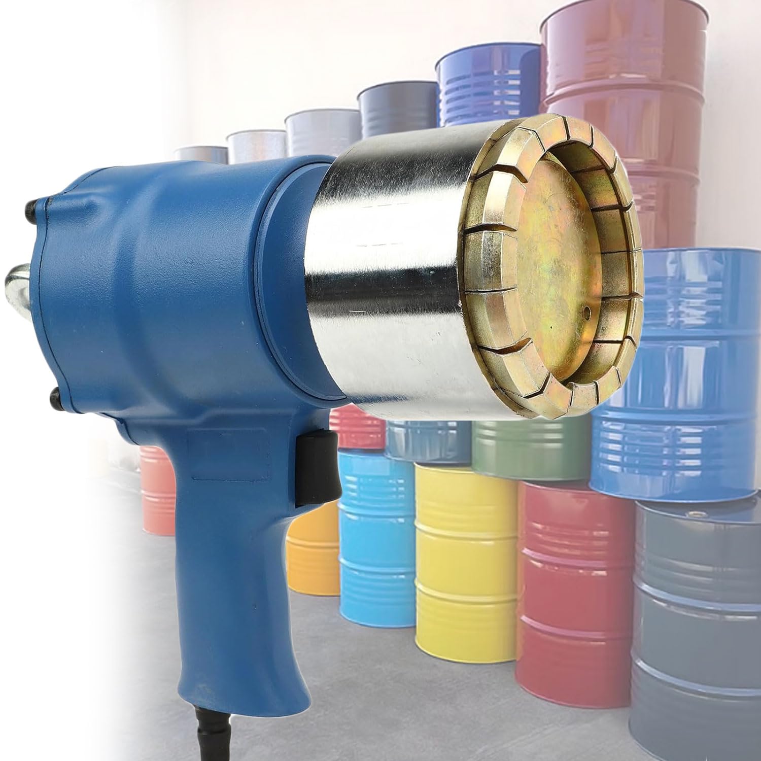 GYKOZY Handheld Pneumatic Capping Machine for Bottles - Adjustable Tightness Capper for Liquid Packaging, Efficient, User-Friendly Design, Suitable for Home & Industrial Use (45mm)