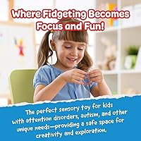 Vista 7 de Impresa Monkey String Fidget Toys - 500-Piece, Multicolor Calming Sensory Play & Focus Aid - Arts & Crafts Sensory Kit & Silly String Noodles - Bulk