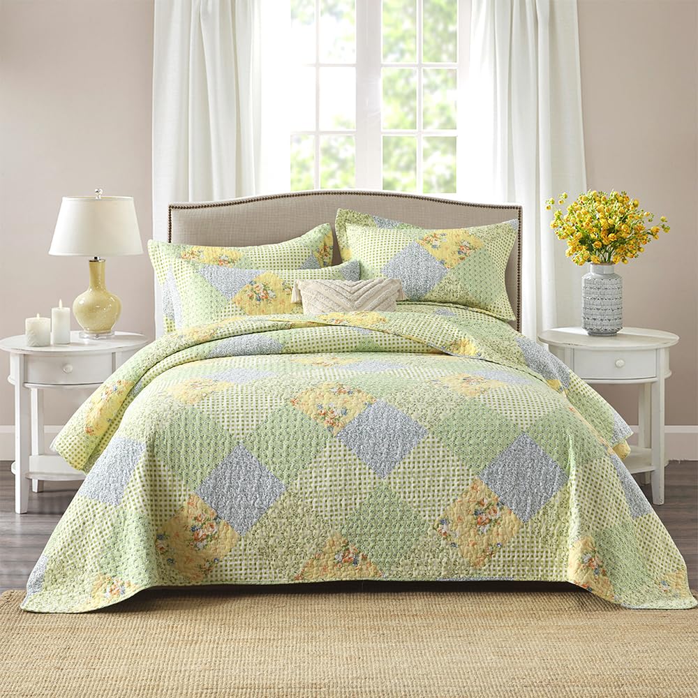 Green Oasis Quilted Blanket NCU0NT157