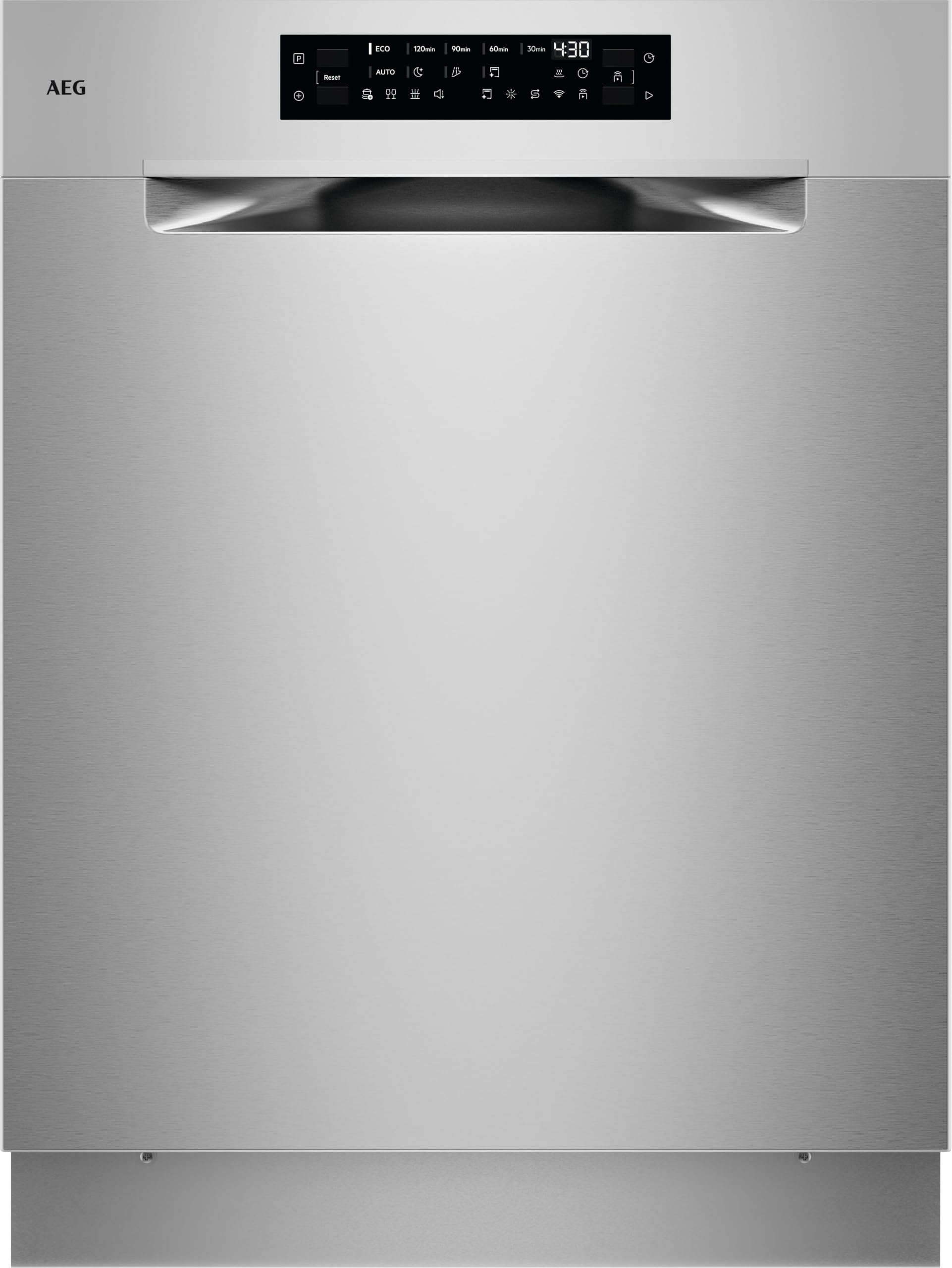 AEG GU8200A2SGM Lavastoviglie Incasso 60 cm, 14 Coperti, Classe A, Wi-Fi
