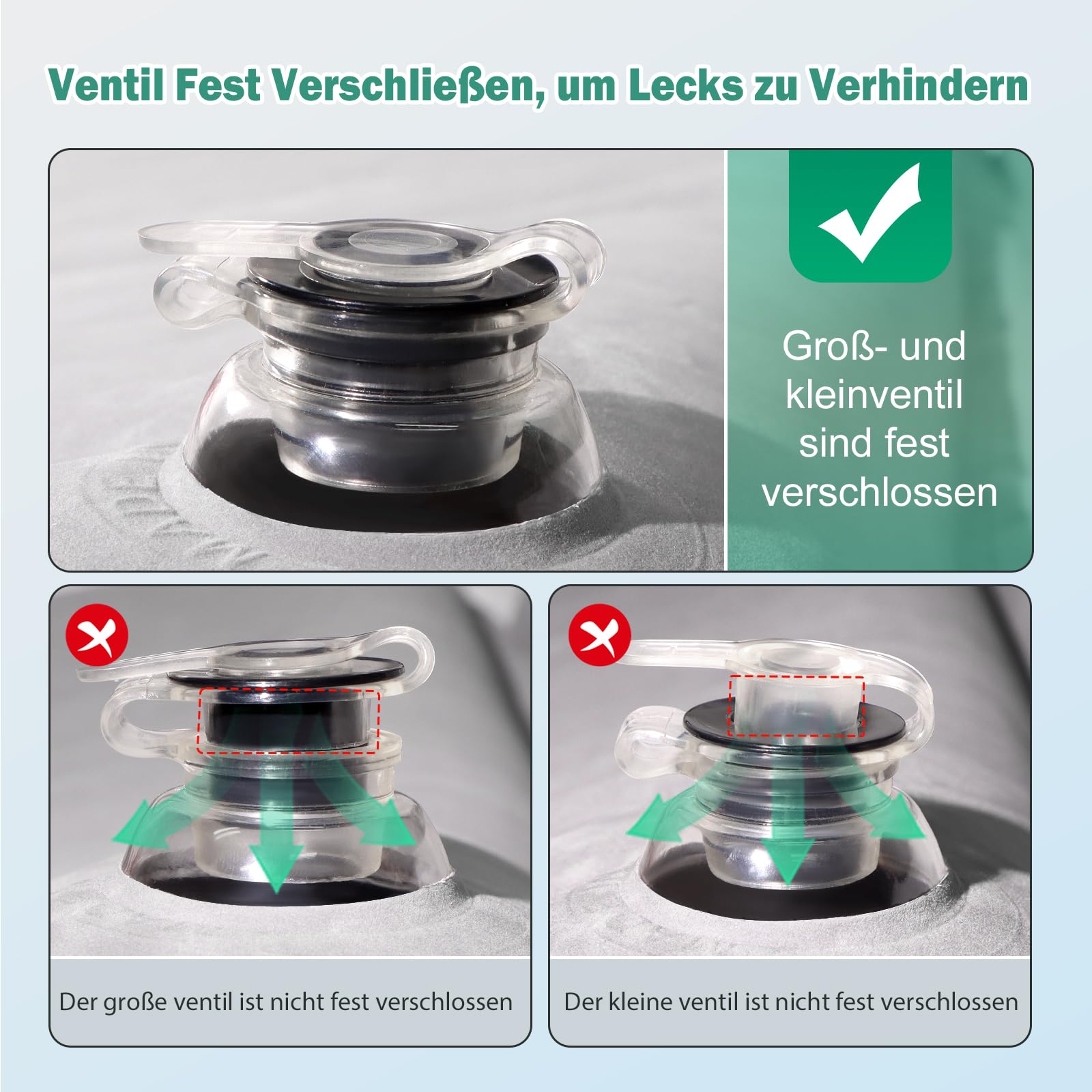 Ciremiv Car Auto Matratze mit dem Umfassendsten Auto Camping Schlafzubehör,Auslaufsichere, Bequeme, Langlebige Auto Luftmatratze,Luftbetten with Luftpumpe, für SUV Minivan MPV Road Trip Dachzelt