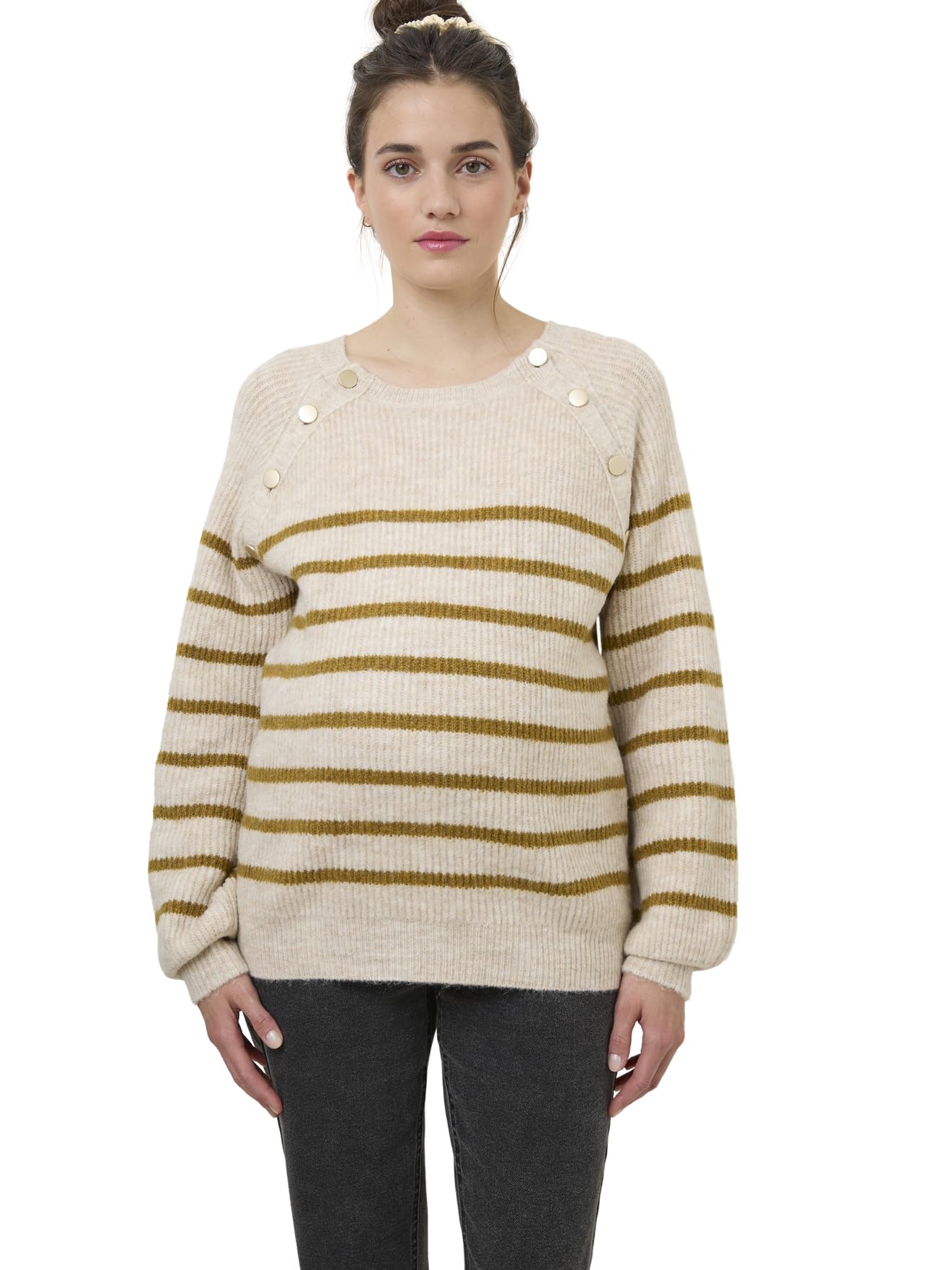 VERTBAUDET Pull Style marinière Grossesse et Allaitement Ouvertures épaules