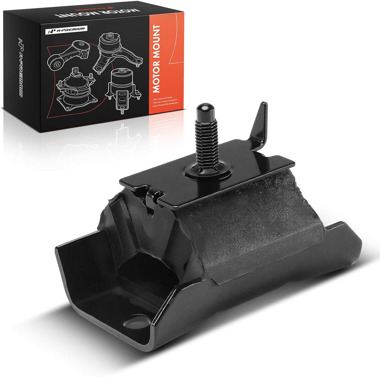 A-Premium Transmission Mount Compatible with GMC Savana 1500 2003-2014, Savana 2500 2003-2006 & Chevrolet Express 1500 2003-2014, Express 2500 2003-2006, 4.3L