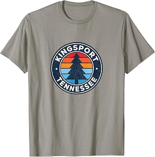 Kingsport Tennessee TN Vintage Graphic Retro 70s T-Shirt