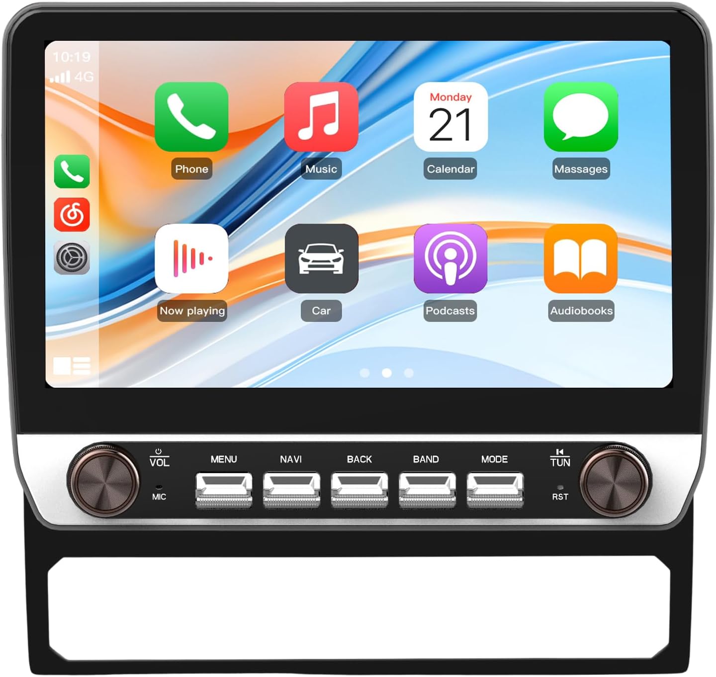 Junsun 5G WiFi 64GB ROM Car Radio for Toyota Tacoma 2005-2015 Support JBL Sound System,10″ HD IPS Display, Wireless CarPlay/Android Auto,Support GPS DSP RDS BT 5.0 Rearview AM/FM