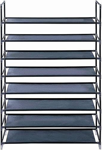 gt2-LC - Zapatero de acero (39.4 in, 8 capas), color negro