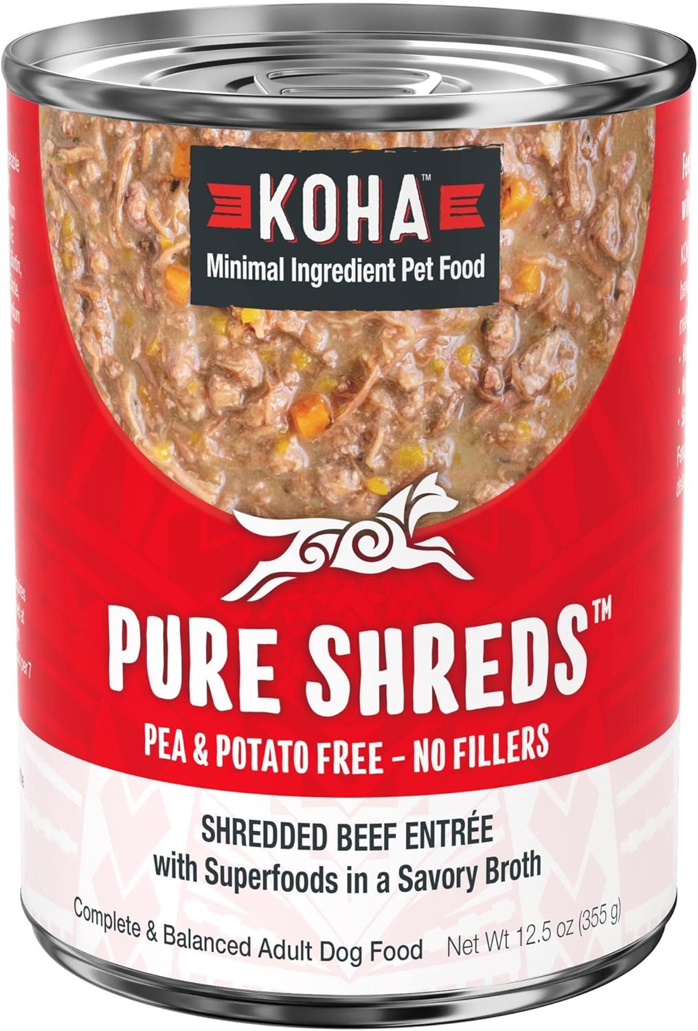 Koha Pure Shreds Beef Entrée for Dogs Pet Supplies