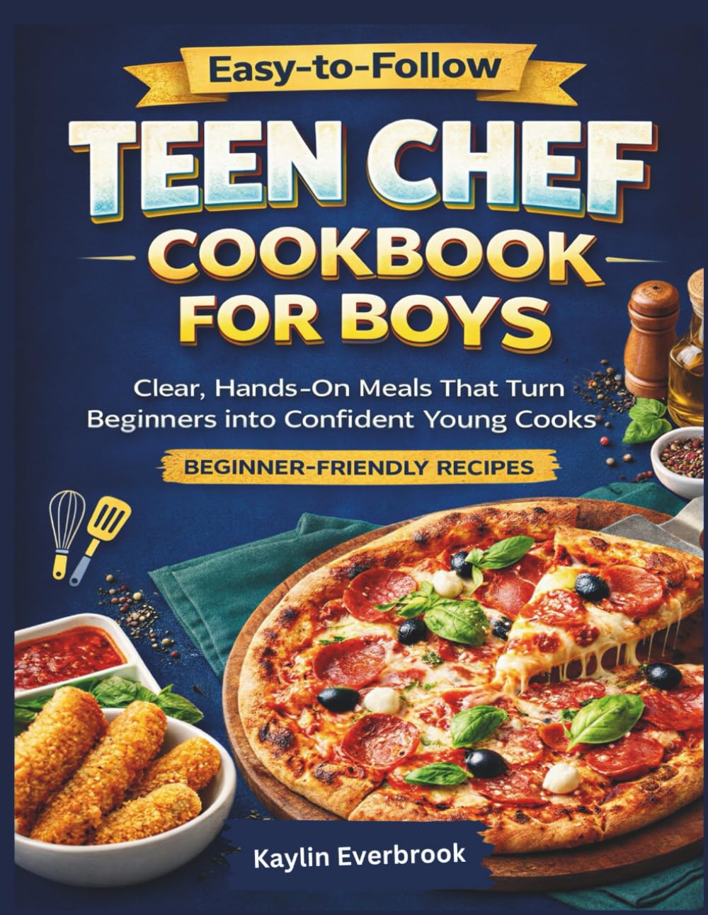 Easy-to-Follow Teen Chef Cookbook For Boys: Clear, Hands-On Meals That Turn Beginners into Confident Young Cooks
