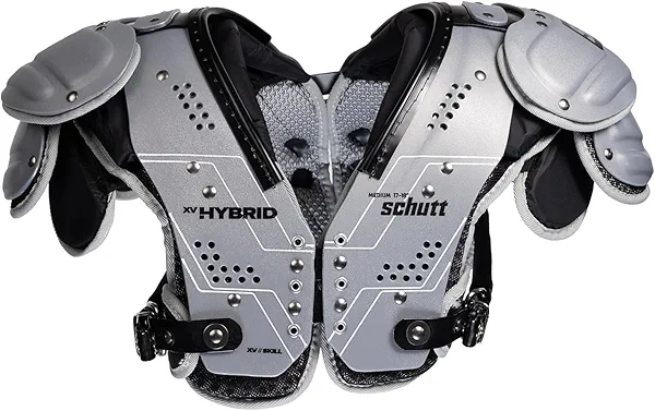Schutt XV Skill Football Shoulder Pads for Quarterback, Wide Receiver, Defensive Back