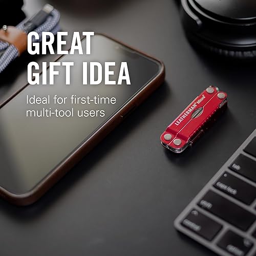 Miniatura 5 de LEATHERMAN Micra - Multiherramienta para llavero con herramientas de cuidado personal, mini navaja ideal para uso diario (EDC), pasatiempos y Azul