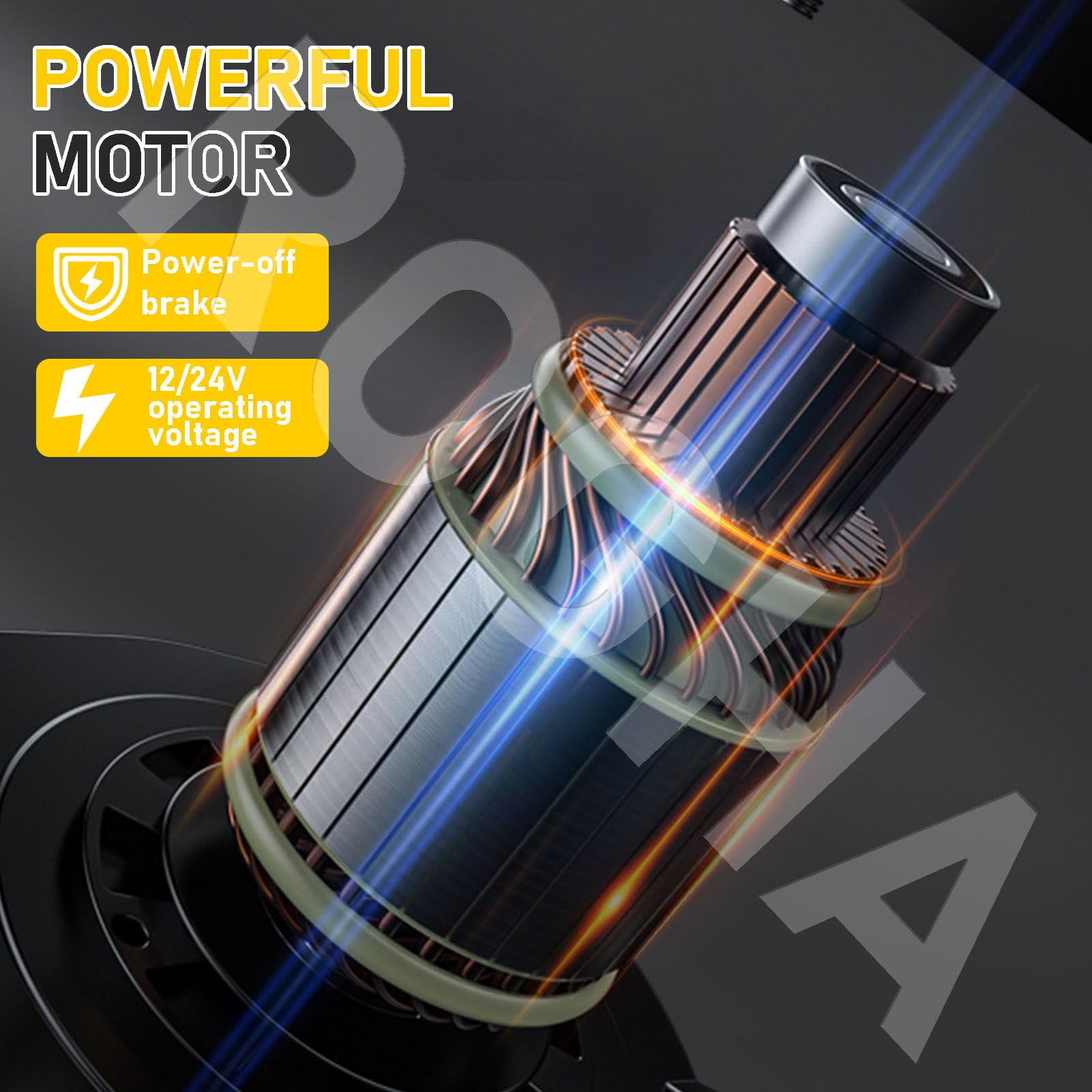 Wciągarka do ATV/UTV – wytrzymała wciągarka elektryczna 12 V / 24 V z obsługą bezprzewodowego pilota 12V-4000LBS