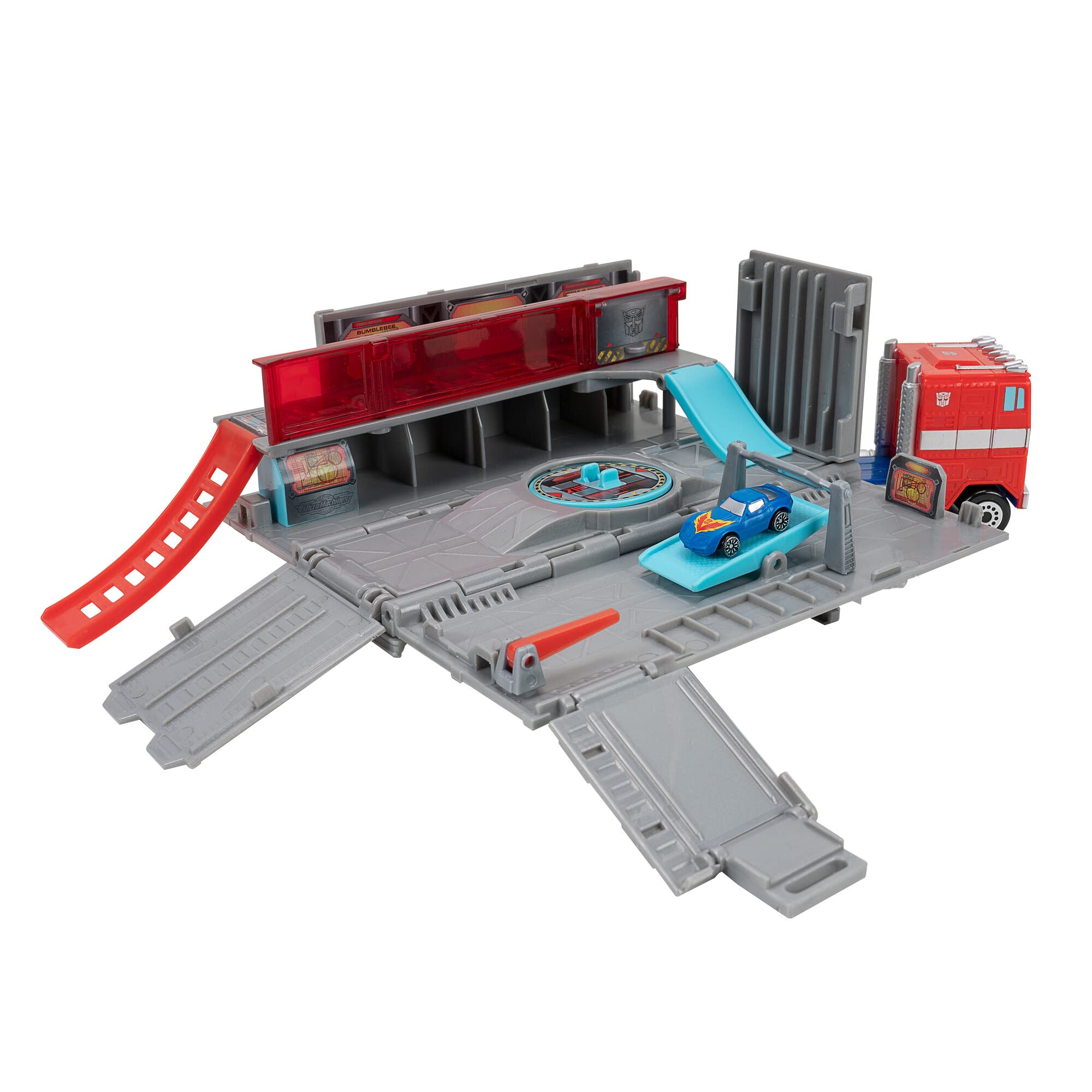 Buy Micro Machines Optimus Prime Hauler PLAYSET Converting Playset