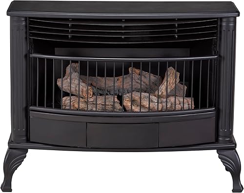 Miniatura 5 de Duluth Forge Estufa de gas natural sin ventilación - 25,000 BTU, control T-Stat, acabado negro - Modelo # QSN250T Gas natural,Propano líquido