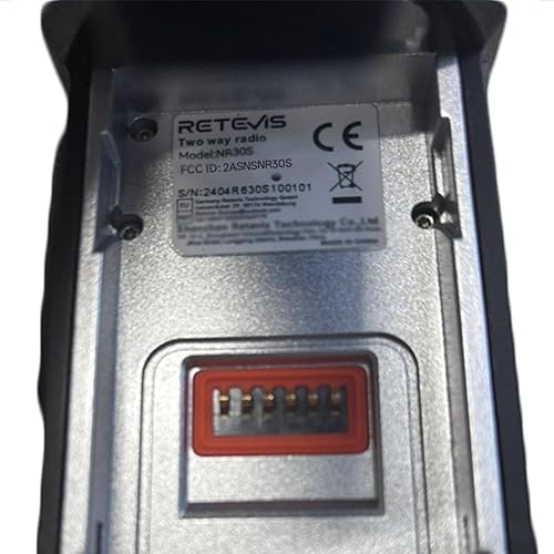 Miniatura 11 de Retevis NR30S Radio de 2 vías de largo alcance, radios bidireccionales resistentes con micrófono de hombro, IP67 impermeable, 2800 mAh, llamada