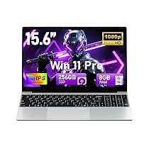FUNYET 2025 PC Portatile 15.6 Pollici LPDDR4 8 GB RAM 256 GB SSD Laptop Win 11 Pro IPS FHD 1920×1080 Celeron N4020 Notebook Supporta l’espansione TF Card 1TB, BT 5.0, USB 3.0, Mini-HD, 2.4G+5G WIFI