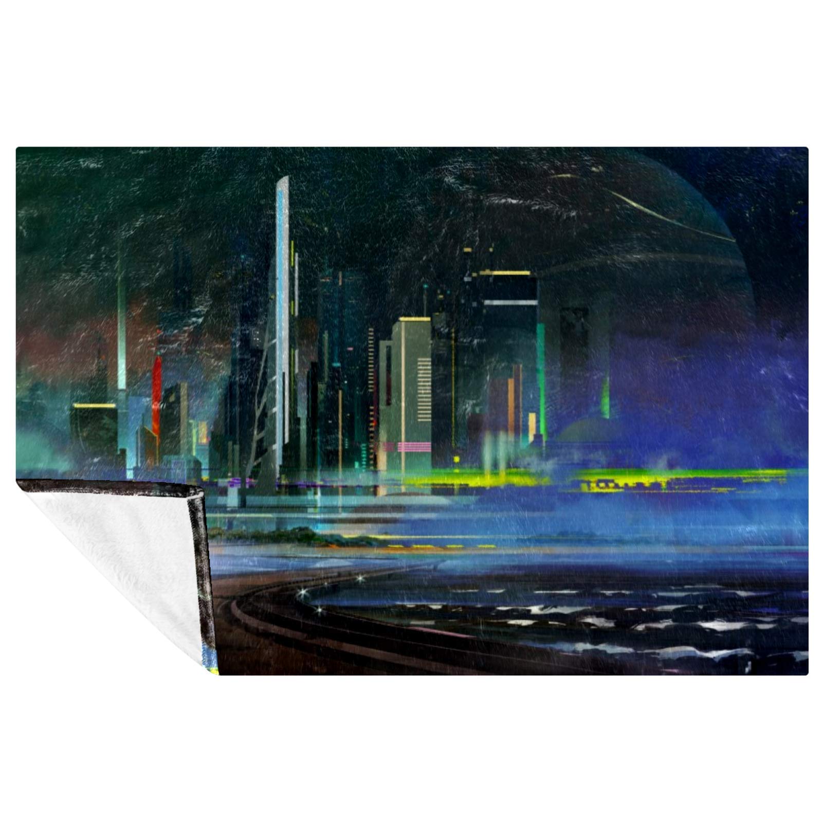 Couverture chaude Megapolis anti-froid pour canapé et lit d'appoint 150 x 100 cm