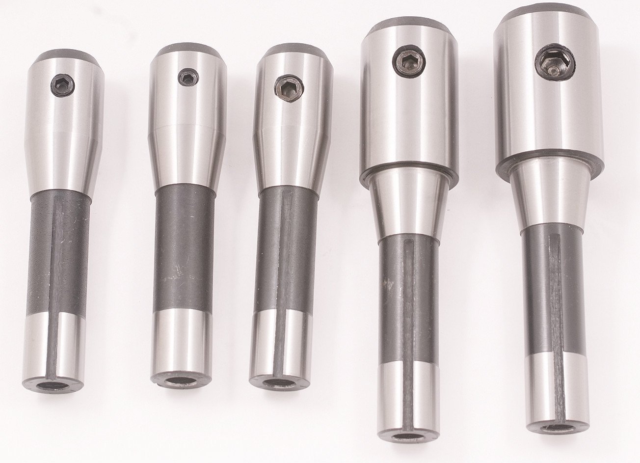 HHIP 3900-1005 5-piece R8 End Mill Holder Set, 3/16-3/4"