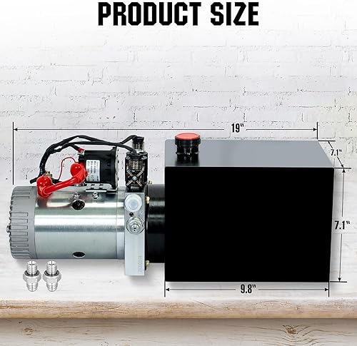 Miniatura 13 de Unidad de suministro doble hidráulica/de arranque de simple efecto, L12t160123YYDLDY3S-1