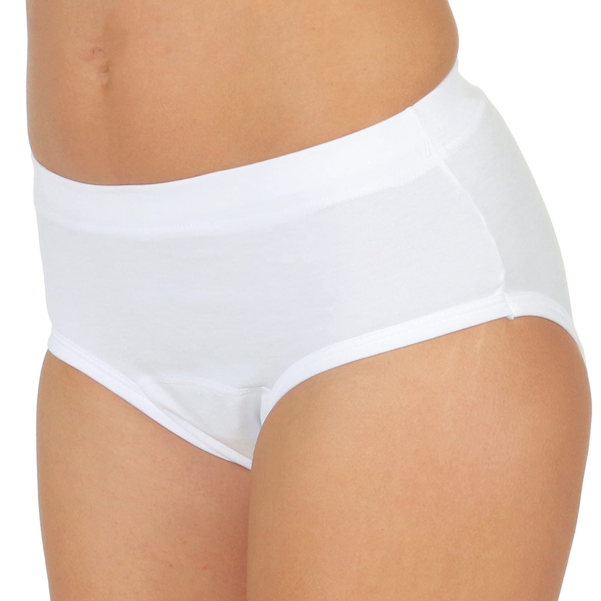 Mediset Damen Hygiene-Slip 2er-Pack weiß Größe 46/48