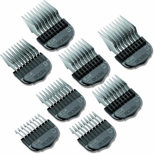 andis chrome combs