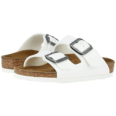 Birkenstock Kids Arizona (Toddler/Little Kid/Big Kid) Kids Shoes White/White