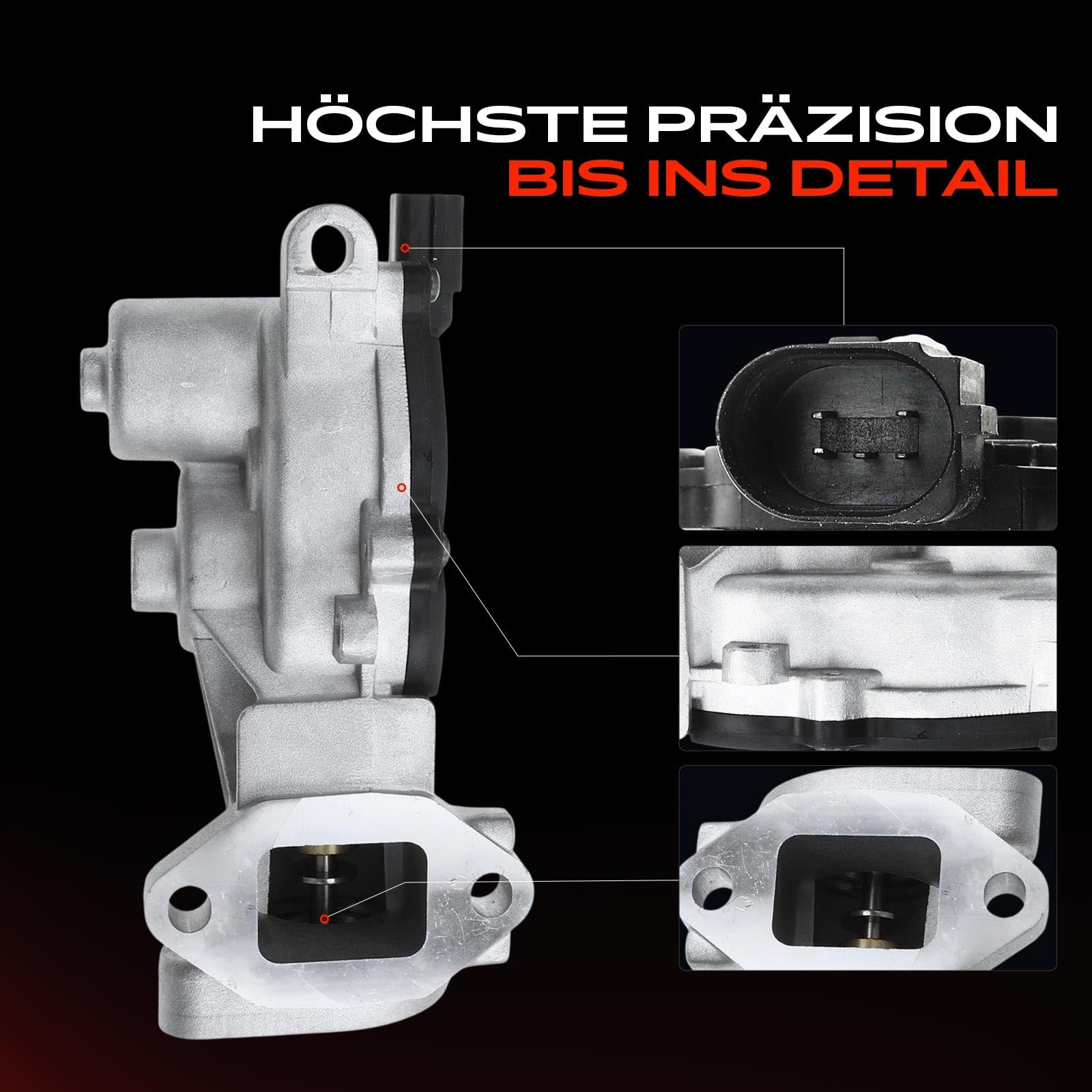 Zawór AGR do Astra J/Astra J Caravan J Astra J GTC Corsa D S07 Meriva B S10 Mokka/Mokka X J13 1.7L 2009-2021 5581958