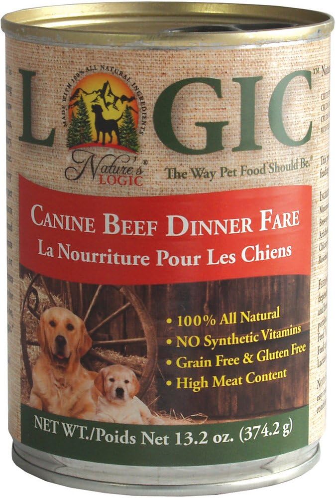 Nature's Logic Canned Food - Beef - 12 x 13.2 oz