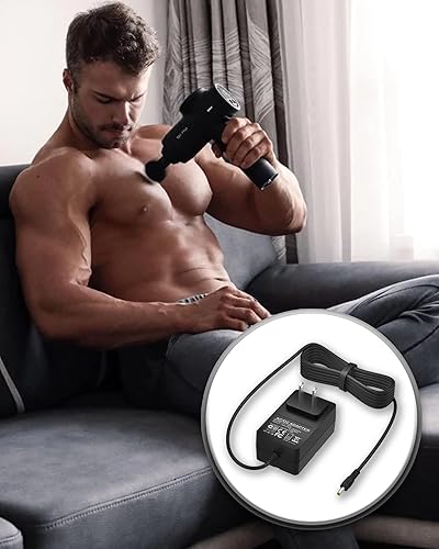 Miniatura 5 de VHBW 5.9Ft Charger Replacement for Opove M3 Pro Massage Gun Charger Compatible with Opove G3 Pro Massage Power Cord