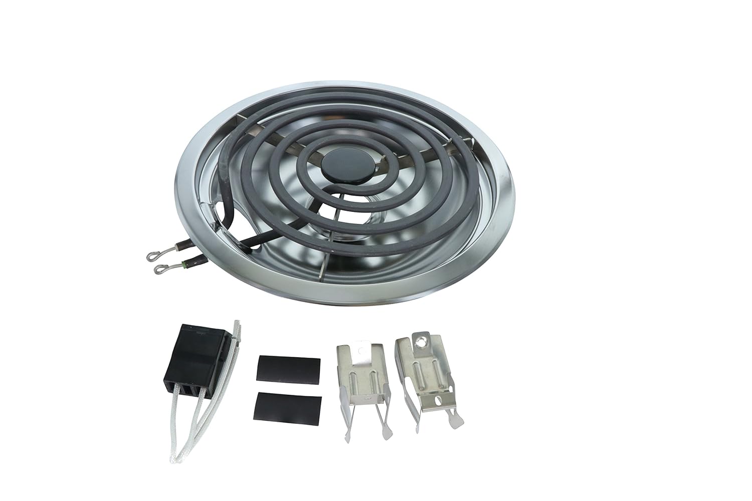 Endurance Pro Universal Terminal Block, 4 Turn 8” Surface Element and 8” Chrome Drip Pan