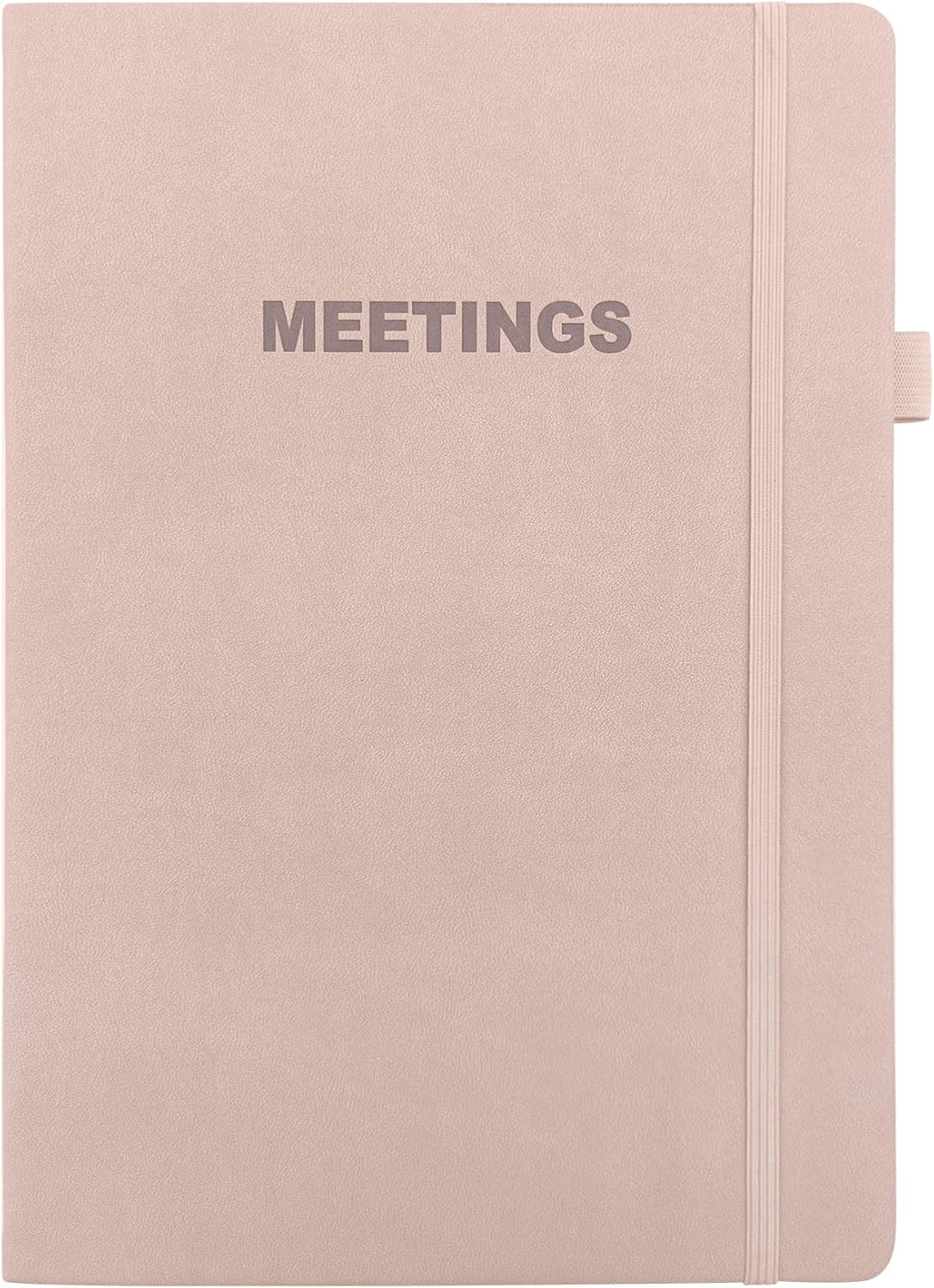 Hardcover Meeting Notebook for Work with Action Items