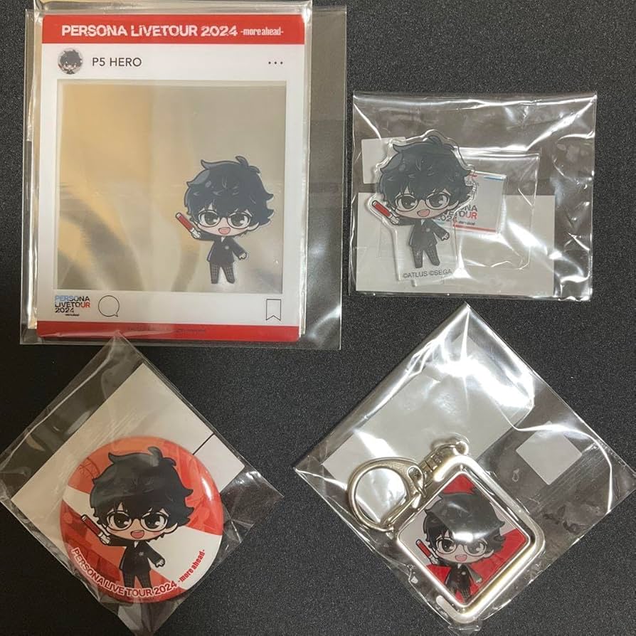 ペルソナライブ　2024 トレーディングガチャ P5 主人公　6点セット PERSONA LIVE TOUR 2024 -more ahead- 公式サイト