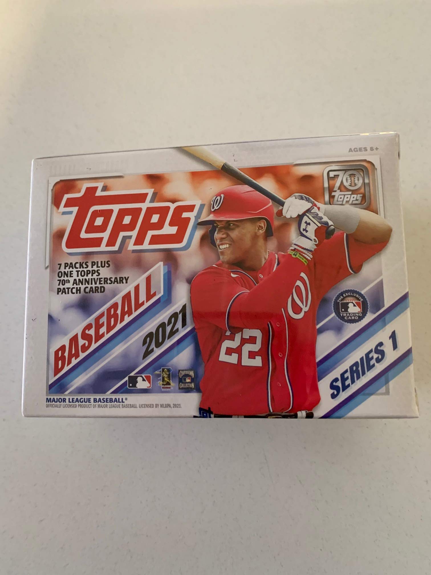 2021 Topps Series 1 Baseball 7 Pack Blaster Box | amzdealz