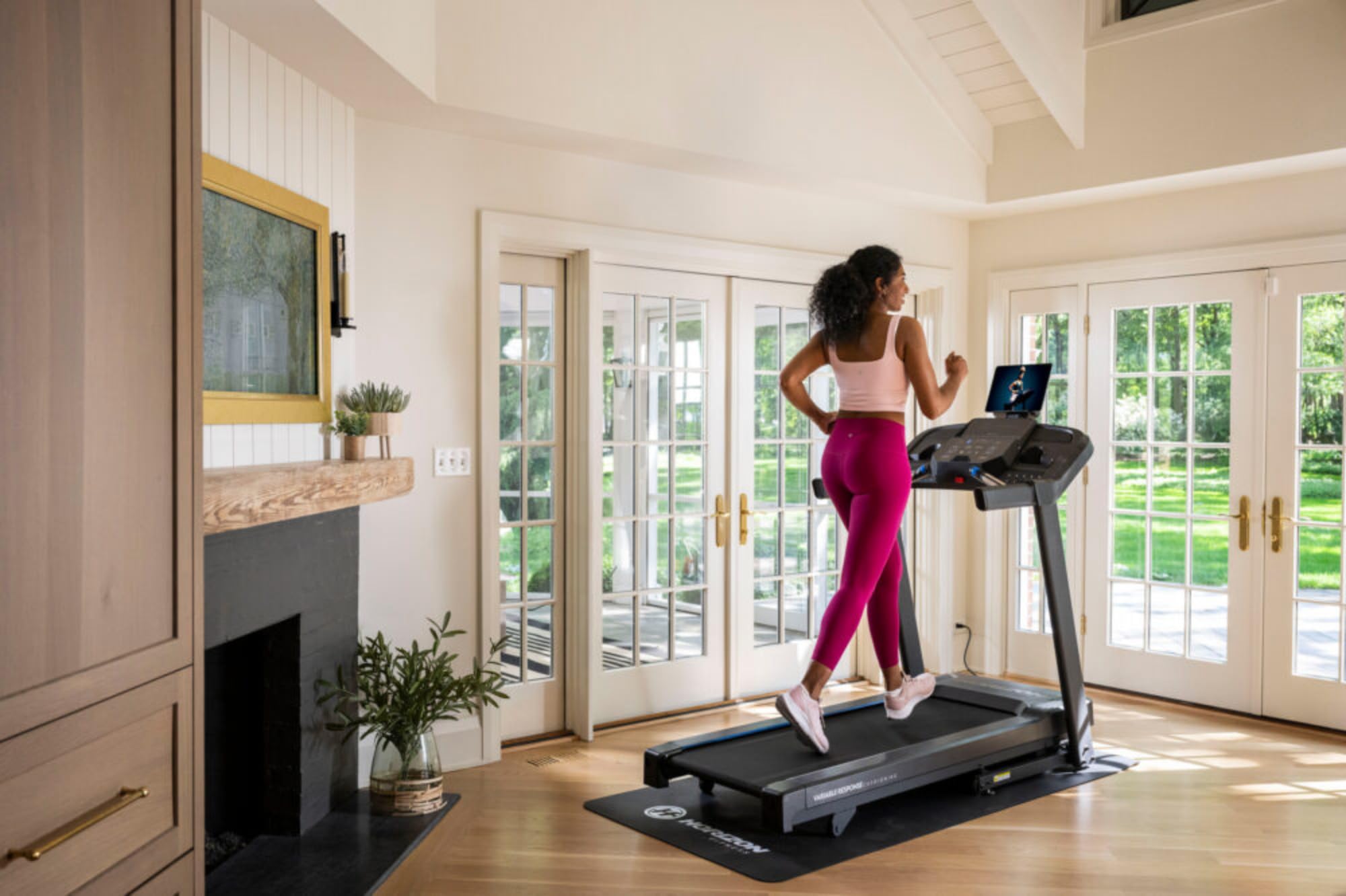 Horizon Fitness 5.0AT Laufband mit Quick Dial Steuerung für Steigung und Geschwindigkeit