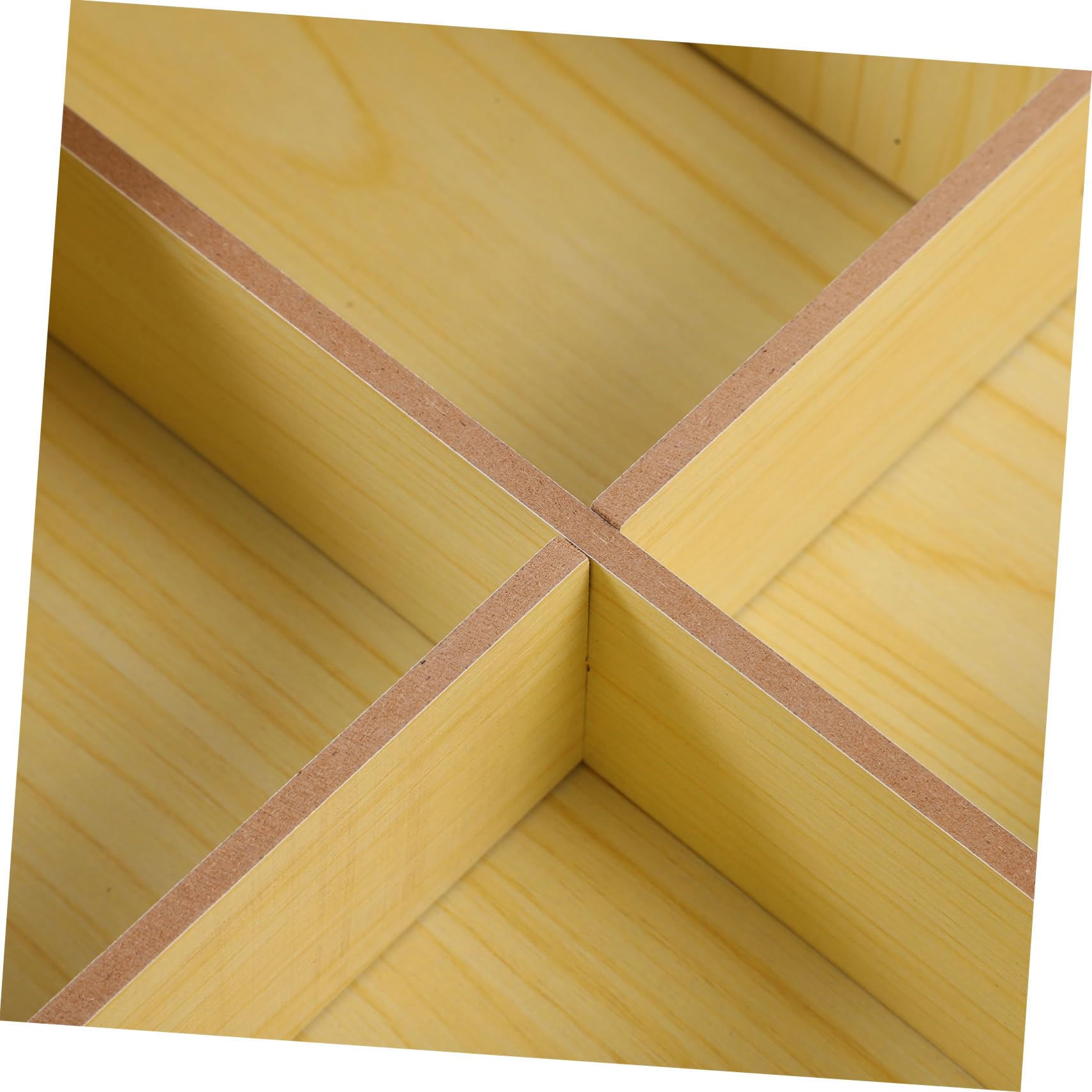 Angoily Organizador de Cajón de Multifuncional de Madera Oficina y Caja Registradora con Compartimentos Billetes y Monedas Supermercados y Tiendas