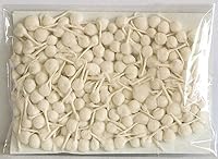 Vista 1 de Khandekar Handicrafts - Mechas de algodón y lana para lámpara de aceite, lámparas de aceite redondas de Diya Batti, linternas, velas, mechas Puja