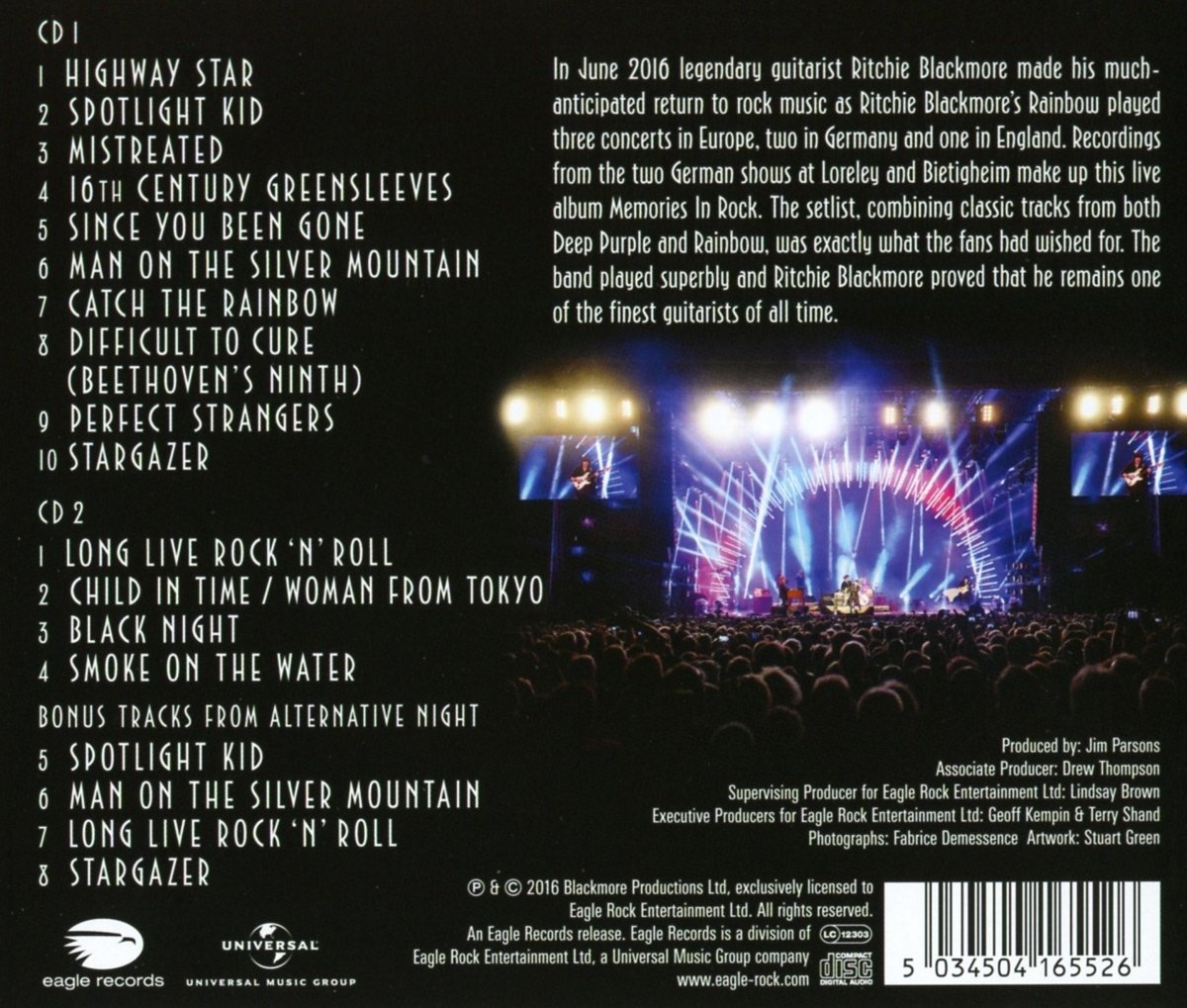 Memories In Rock: Live In Germany