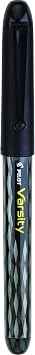 Pilot Precise Varsity Pre-Filled Fountain Pens for Writing, Medium Point Stainless Steel Nib, Black Ink, 1.0mm, 12-Pack