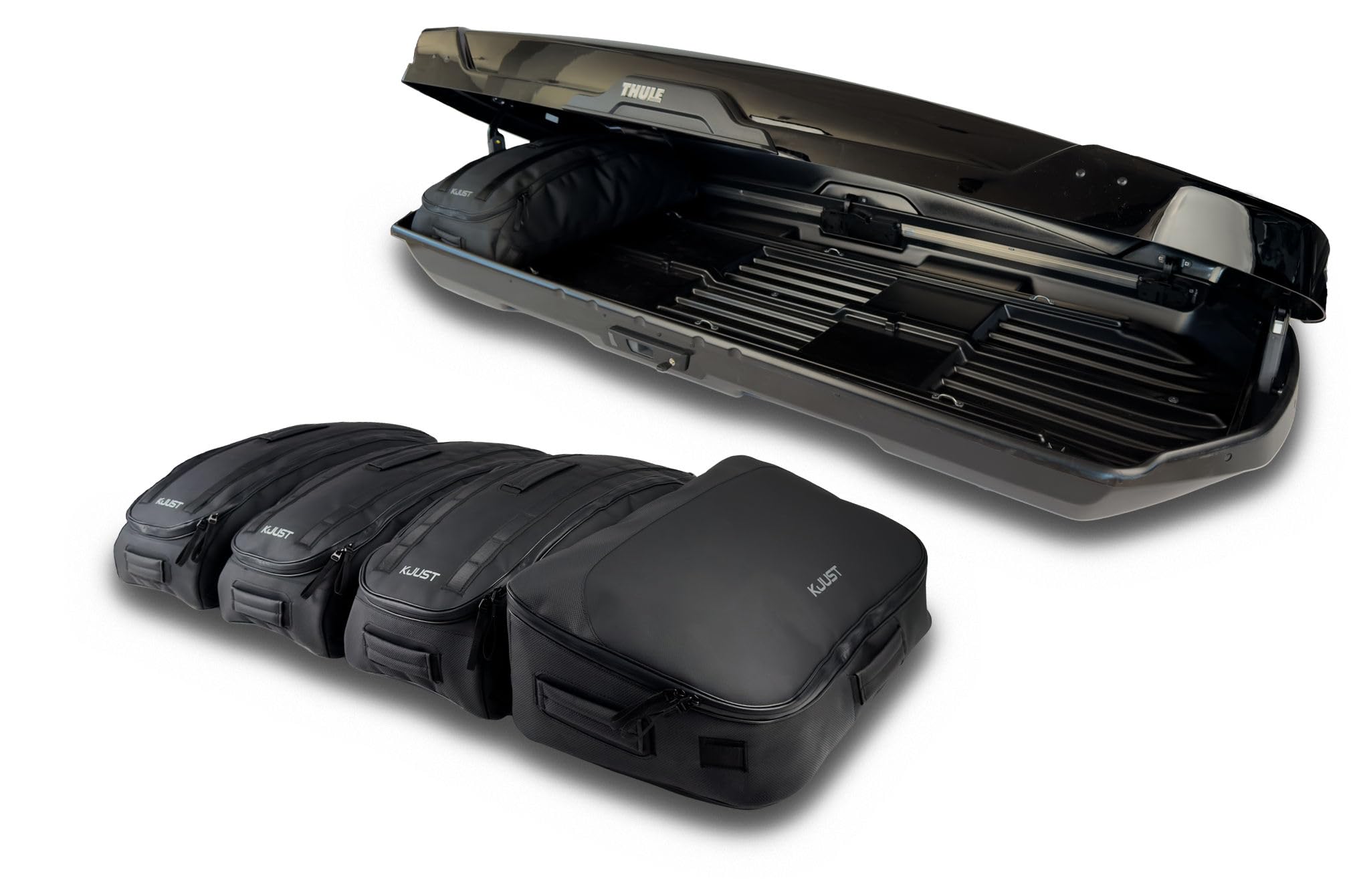 KJUST PRO Torby Zestaw 5szt Kompatybilny Z THULE MOTION XT ALPINE Box dachowy