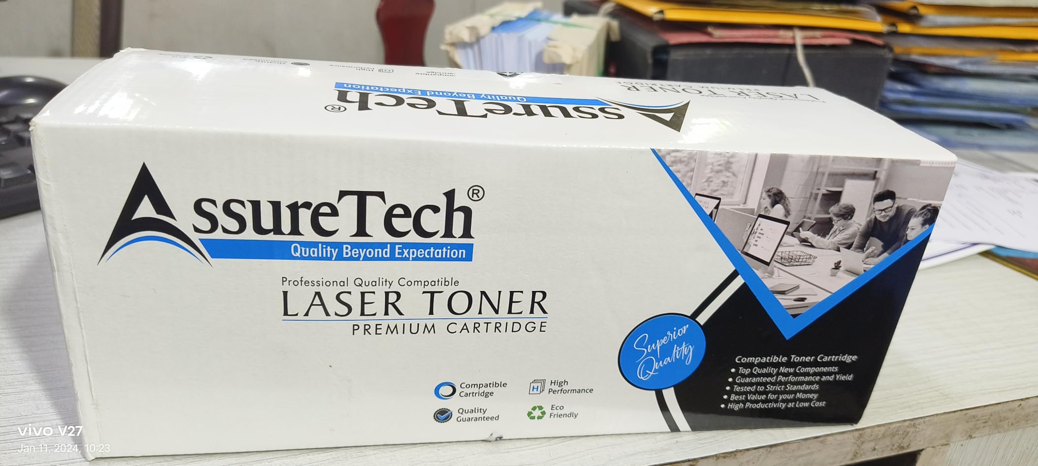 ASSURETECH Compatible Toner Cartridge TL 412HK for M7102DN/M7102DW ...