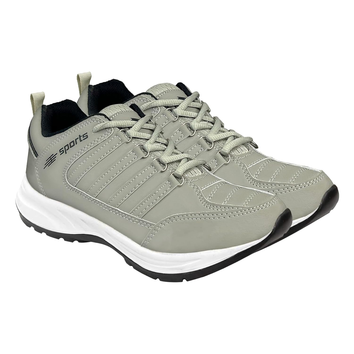 BRUTON Men's 854 White Synthetic Leather with EVA Sole Sports Shoes -7 5 71VJB1RMLkL. SL1500
