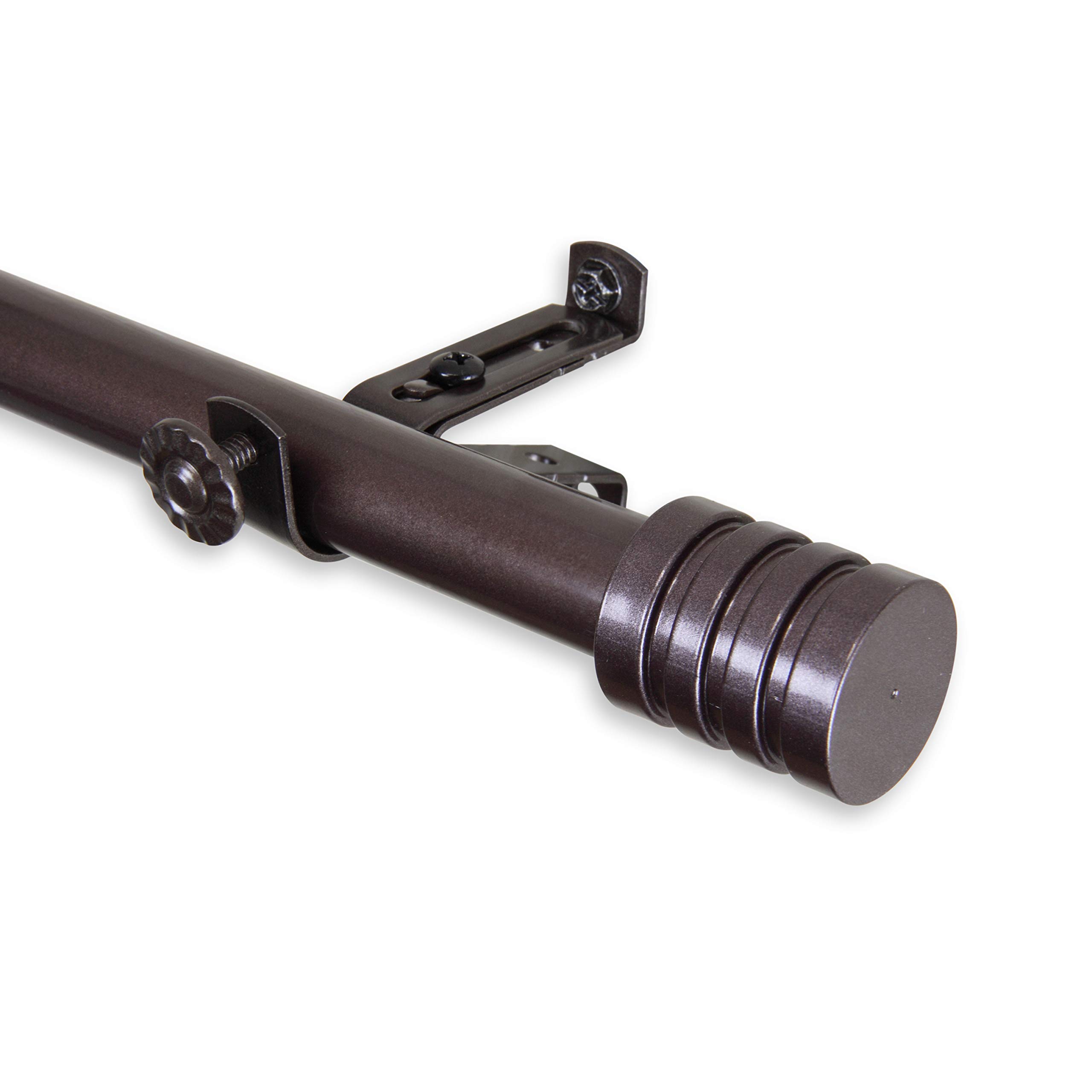 Lee Curtain Rod 120-170 inch - Cocoa