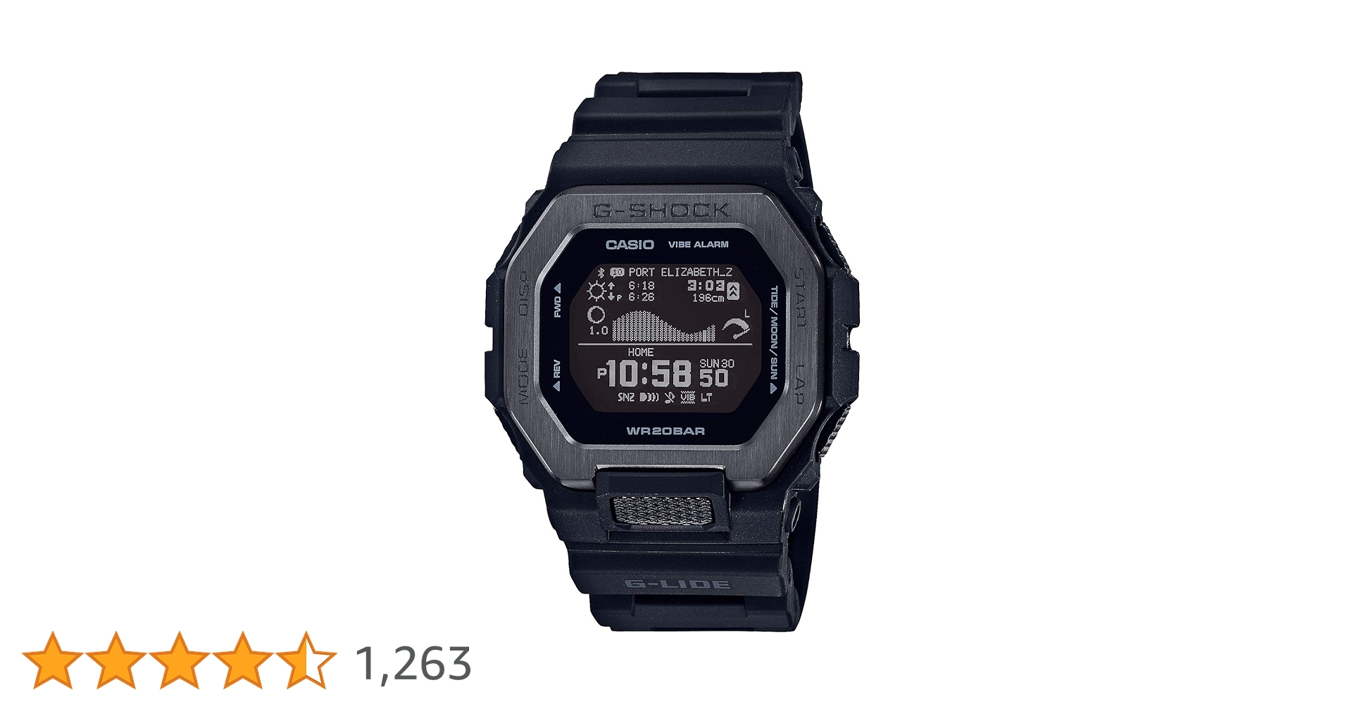[カシオ] 【国内正規品】G-LIDE GBX-100NS-1JF ブラック 国内正規品 CASIO G-SHOCK カシオ Gショック G-LIDE スクエア