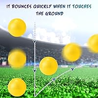 Vista 4 de Macarrie 30 pelotas de patio de recreo de 6 pulgadas para niños y adultos, coloridas pelotas inflables de mano, fútbol, baloncesto, balonmano