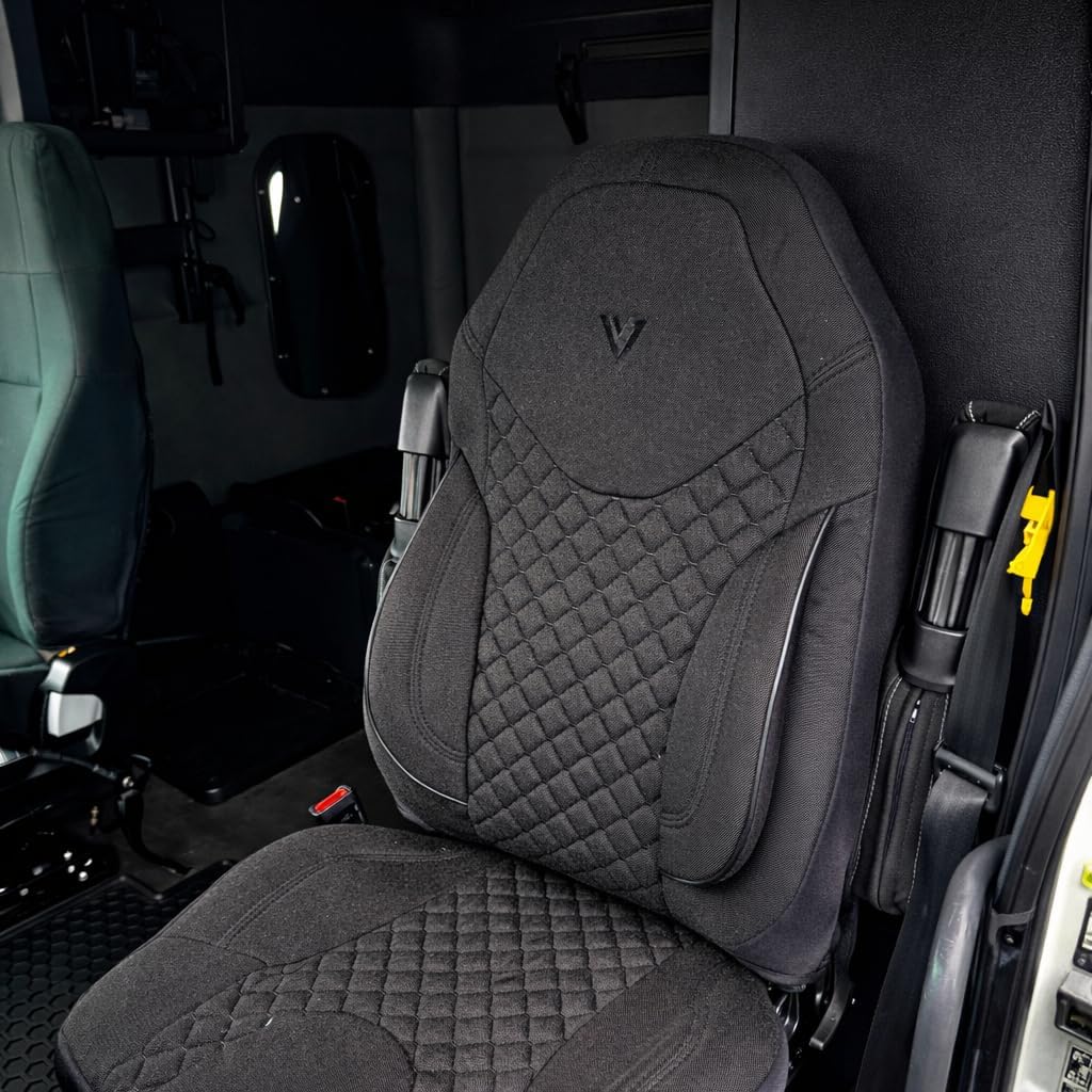 Seat Cover for Legacy Aftermarket Seat – Custom-Fit Semi Truck Seat Cover, Durable Premium Material, Compatible with Legacy seat Style, Easy Installation, Interior Protection for Heavy-Duty Trucks