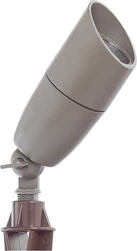 Westgate Luz LED impermeable para paisaje, iluminación de seguridad direccional ajustable para patio, terraza, jardín, camino, área de piscina,