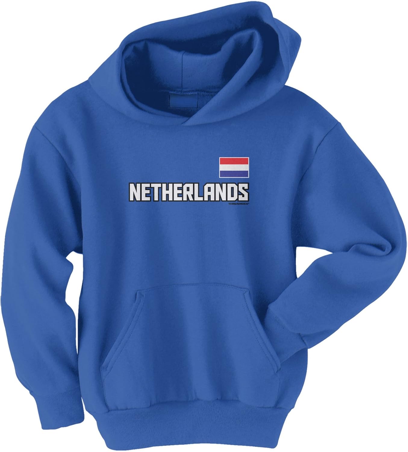 Threadrock Big Boys' Netherlands National Pride Youth Hoodie Sweatshirt