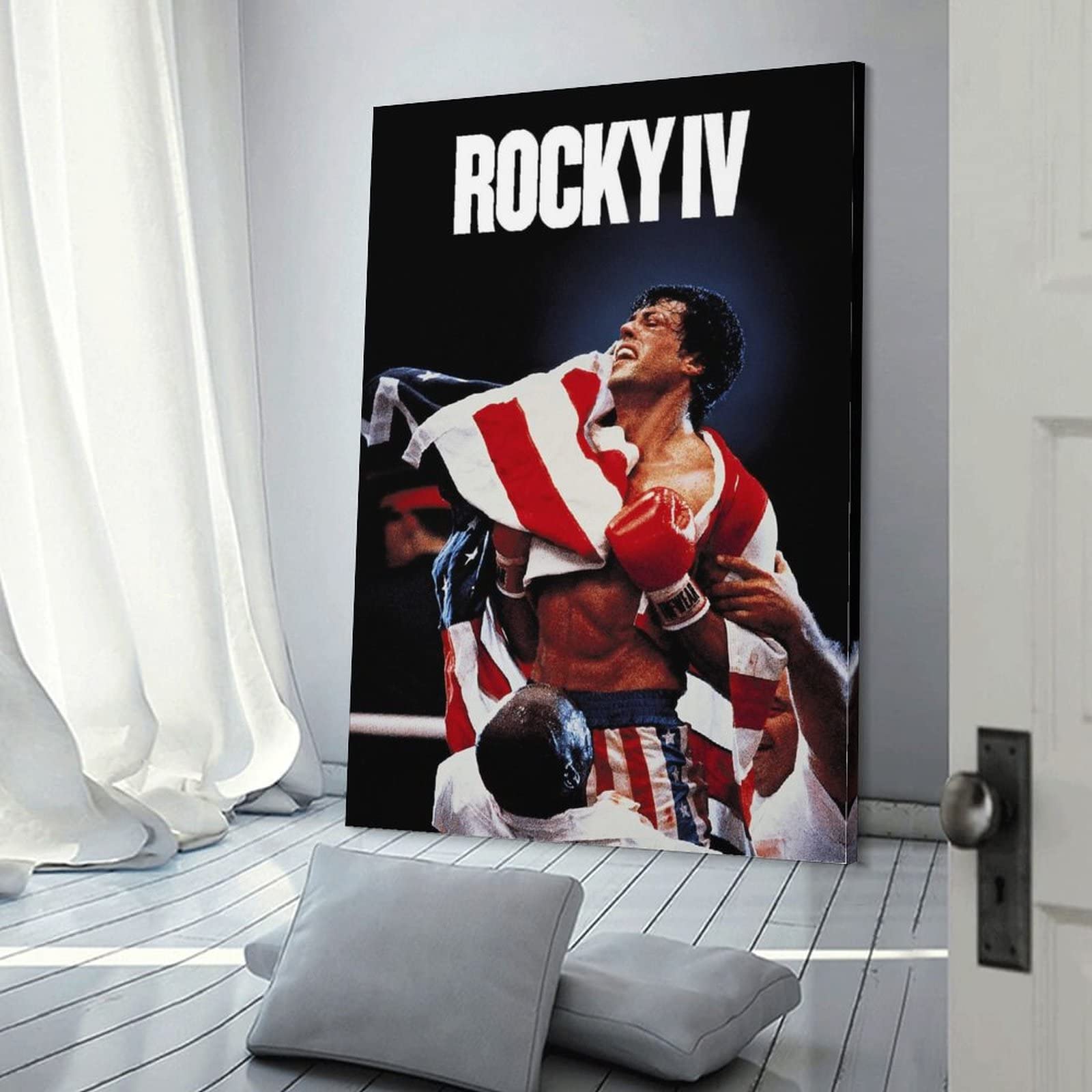 非売品！壁掛け ポスター ダイハード、ロッキー 映画 レトロ ロッキー 映画 A3 サイズ ポスター アート おしゃれ 絵画